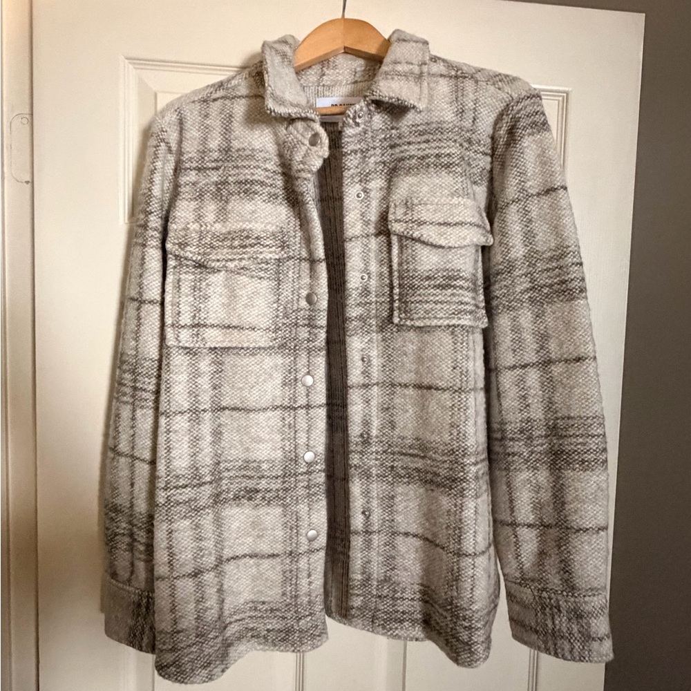 BB Dakota Steve Madden Grey shacket, size large